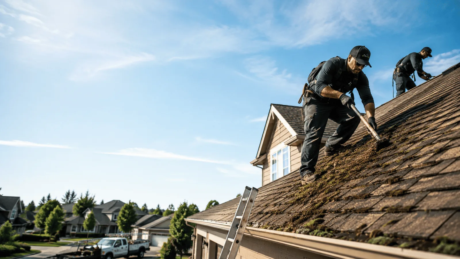 Roof Moss Removal in Meadow, UT near me